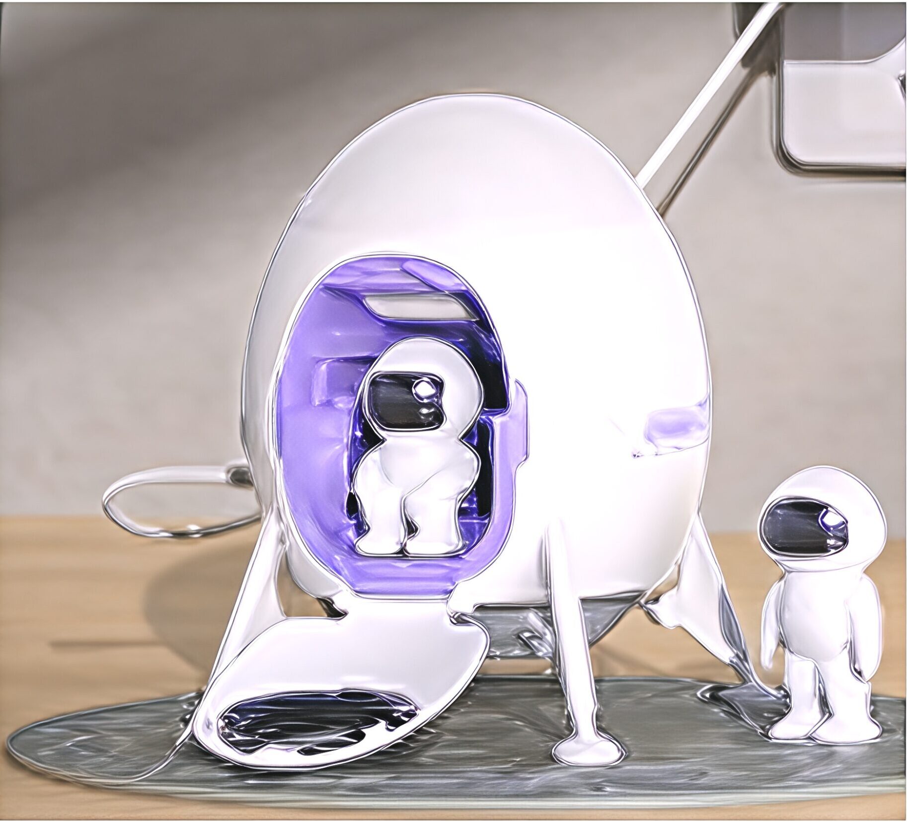 Lander projection lamp gift | VX Power Semiconductor