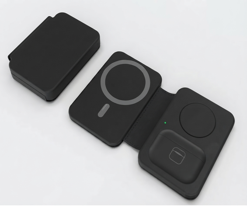 Buy 3-in-1 magnetic wireless charger | VX Power Semiconductor