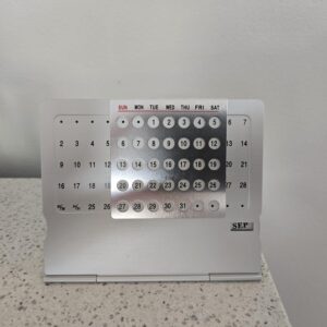 Purchase Aluminium Alloy Desk Calendar | VXPS